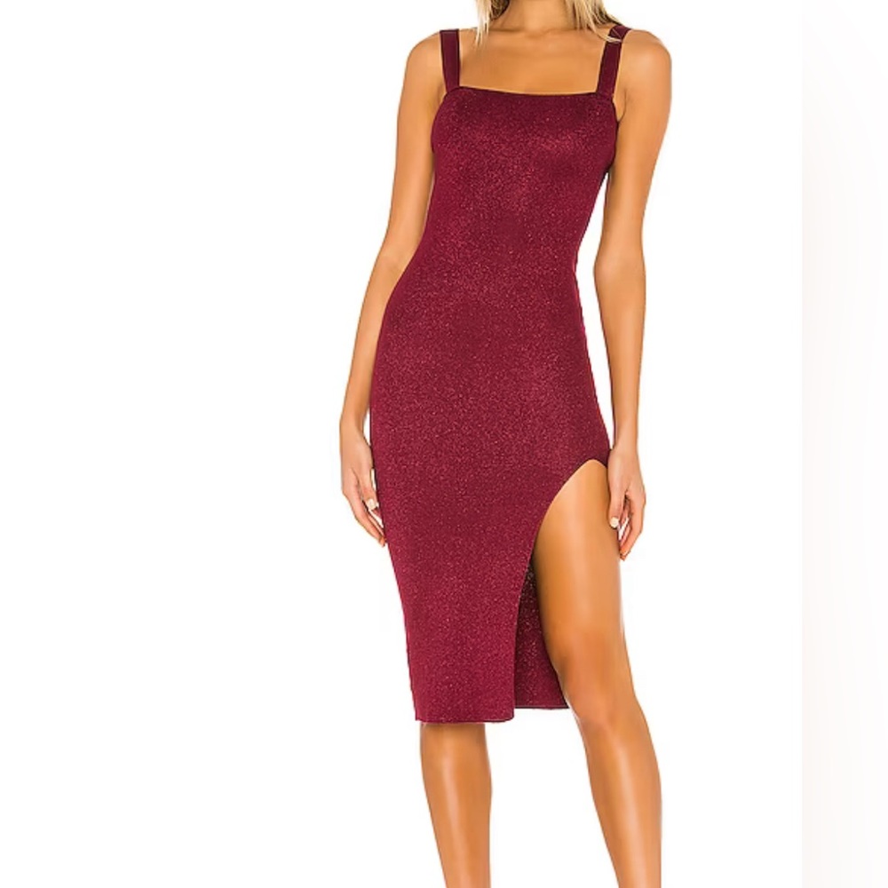 superdown Square Neck Dress